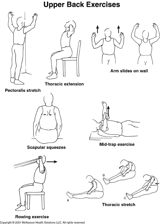 14 Exercises for Upper Back Pain - Injurymap